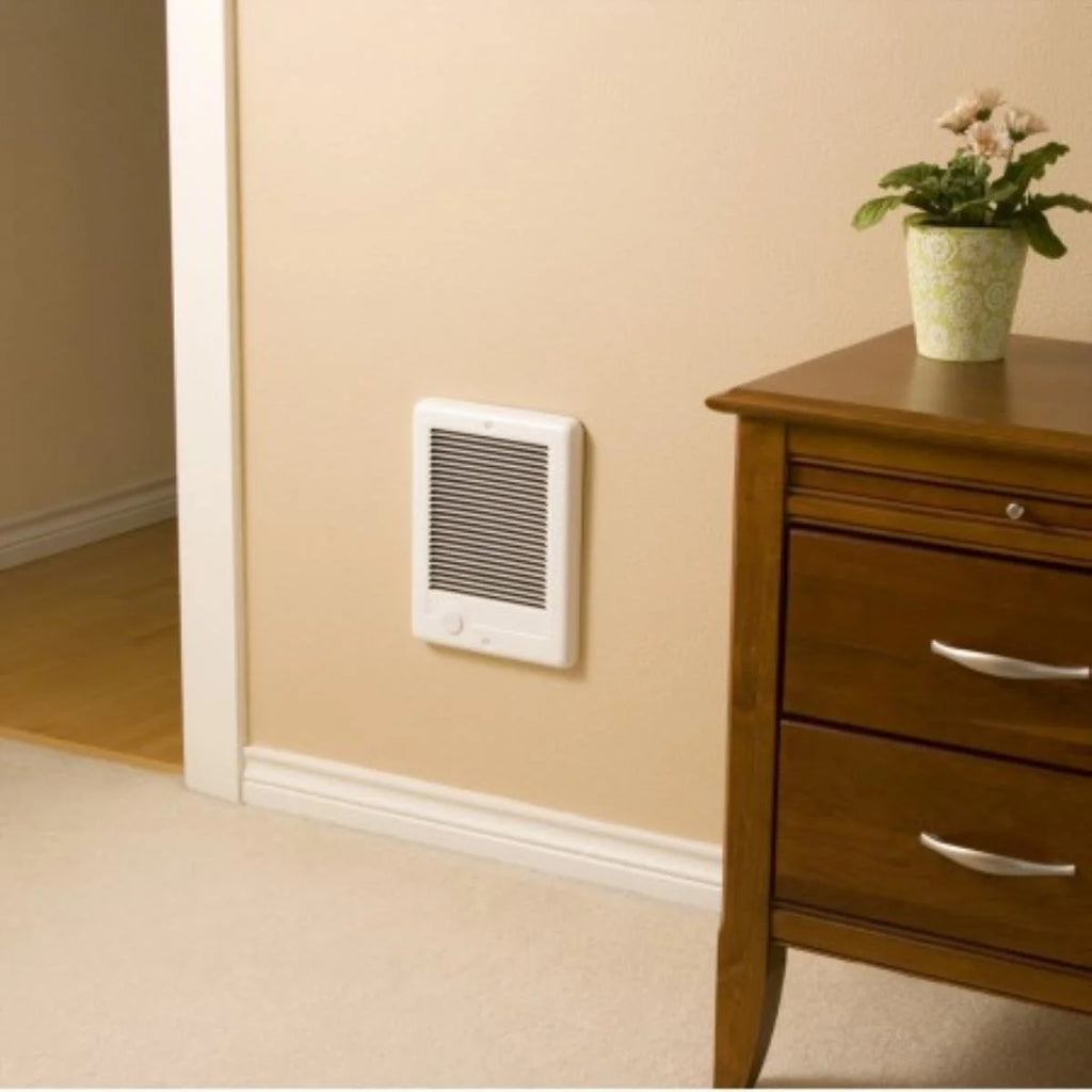 White 120V 1000W Wall Heater O23262