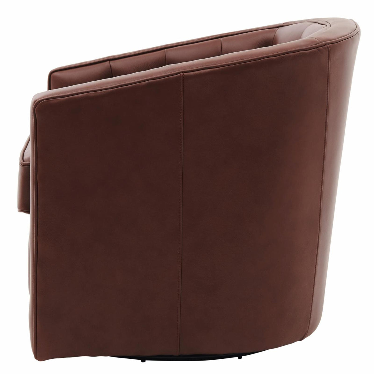 Top Grain Leather Swivel Chair U16865