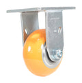 4 x 2 in. Aluminum Rigid Caster Orange W8708