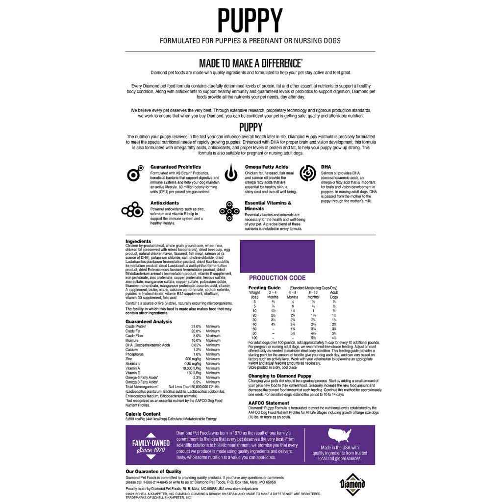 Puppy Food E76795