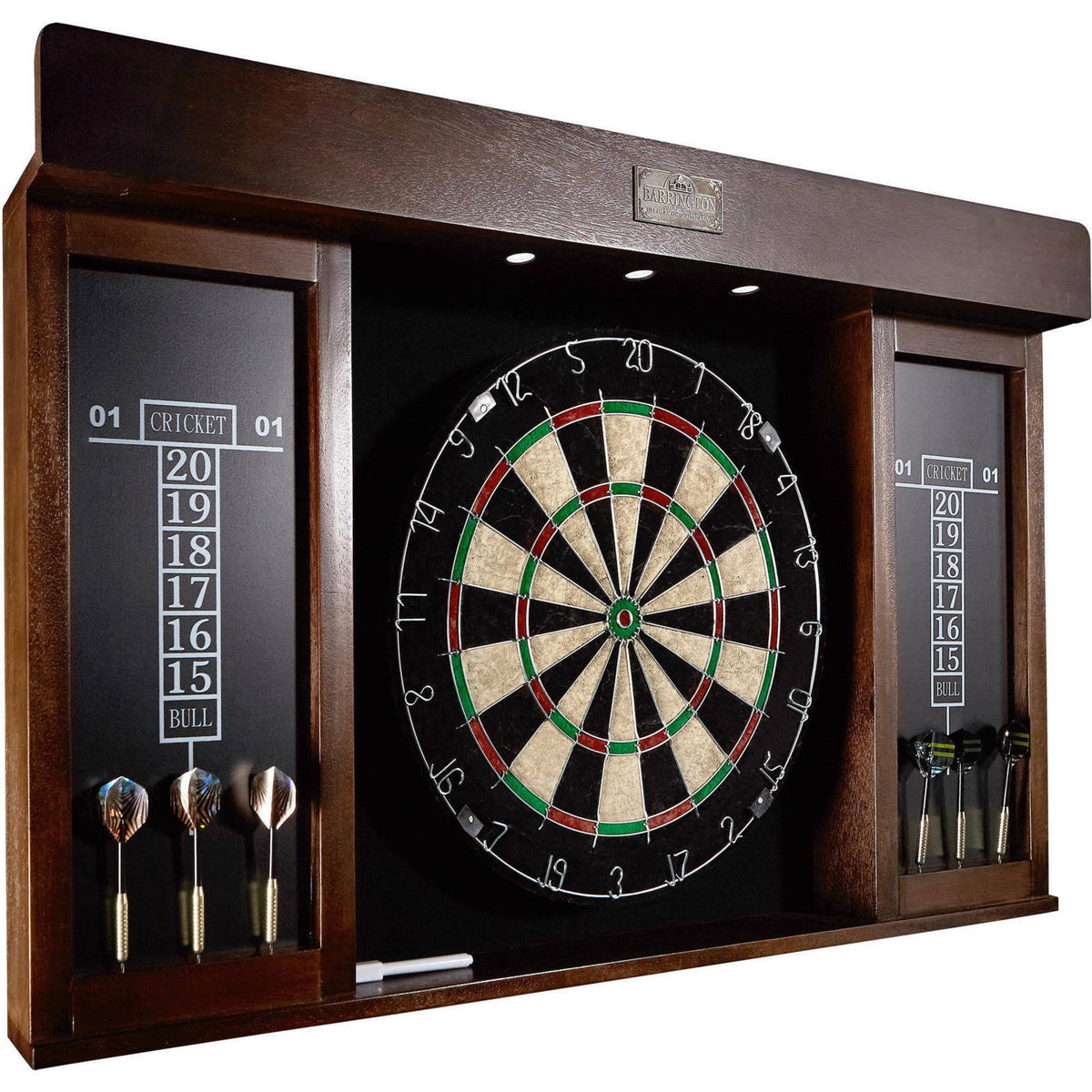 40 inch Dartboard Cabinet with LED Light Y54552