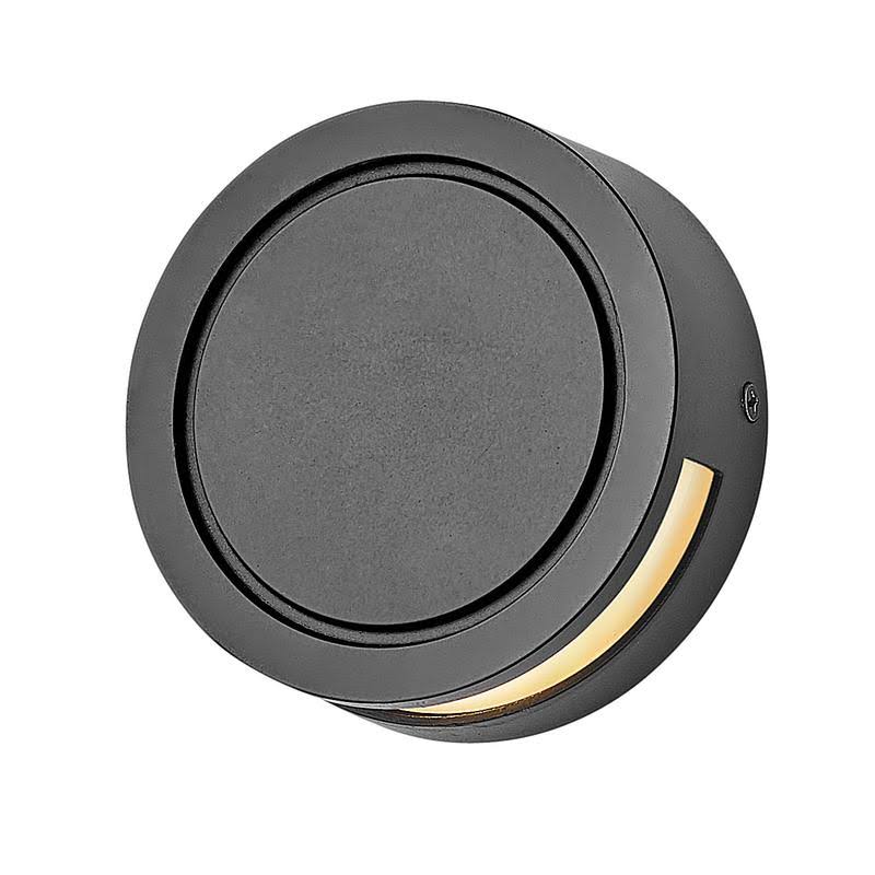 Satin White Round Deck Light Y71980