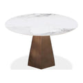 Stone Top Round Dining Table N853