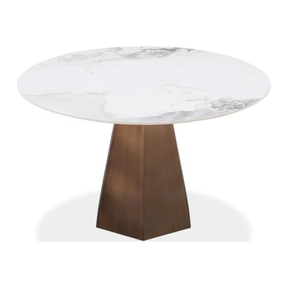 Stone Top Round Dining Table N853