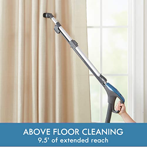 Lightweight Bagged Canister Vacuum Cleaner with HEPA and 4 Cleaning Tools K335527