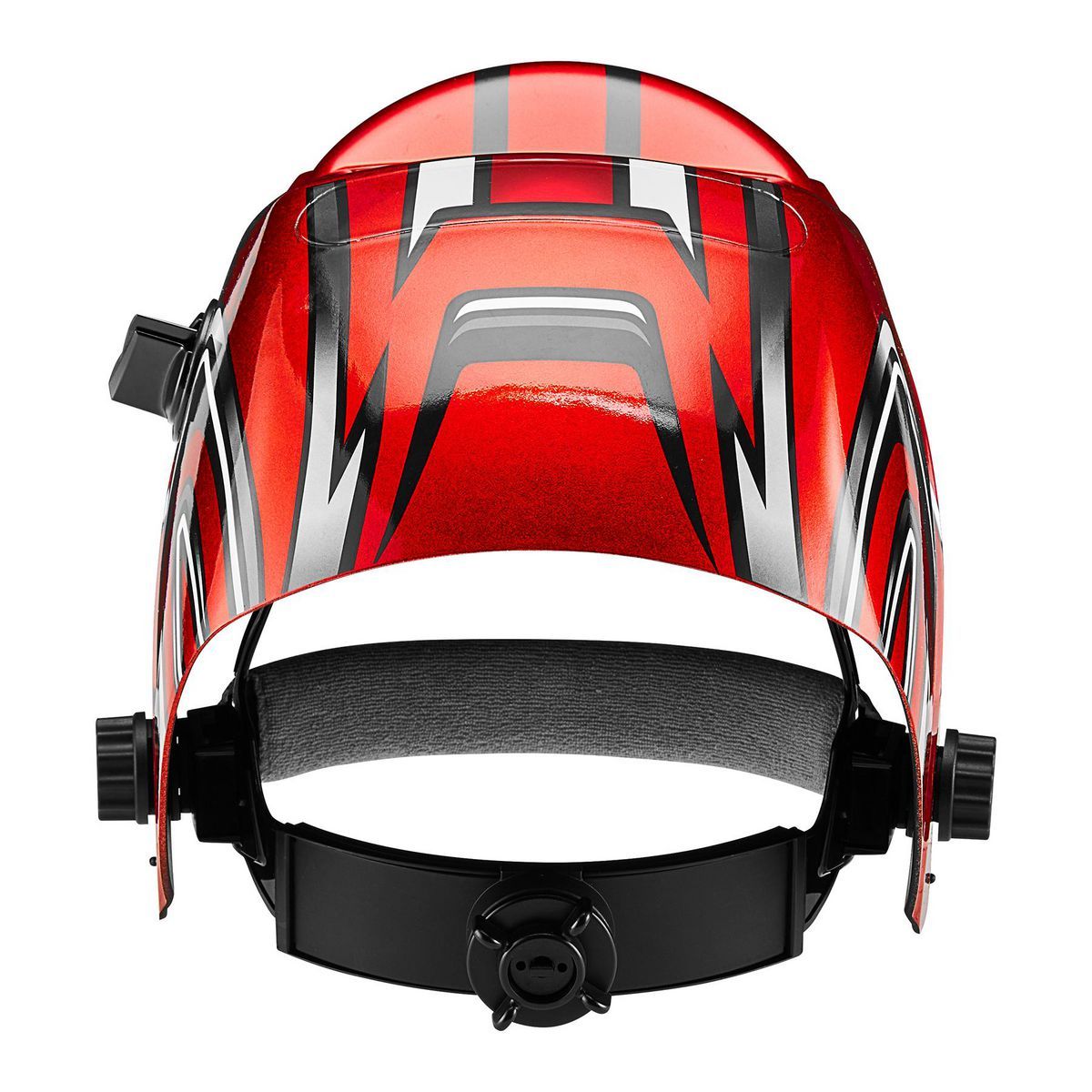 Red Auto-Darkening Welding Helmet D258378