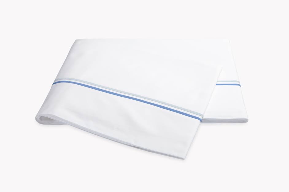 Azure Full/Queen Flat Sheet K38342