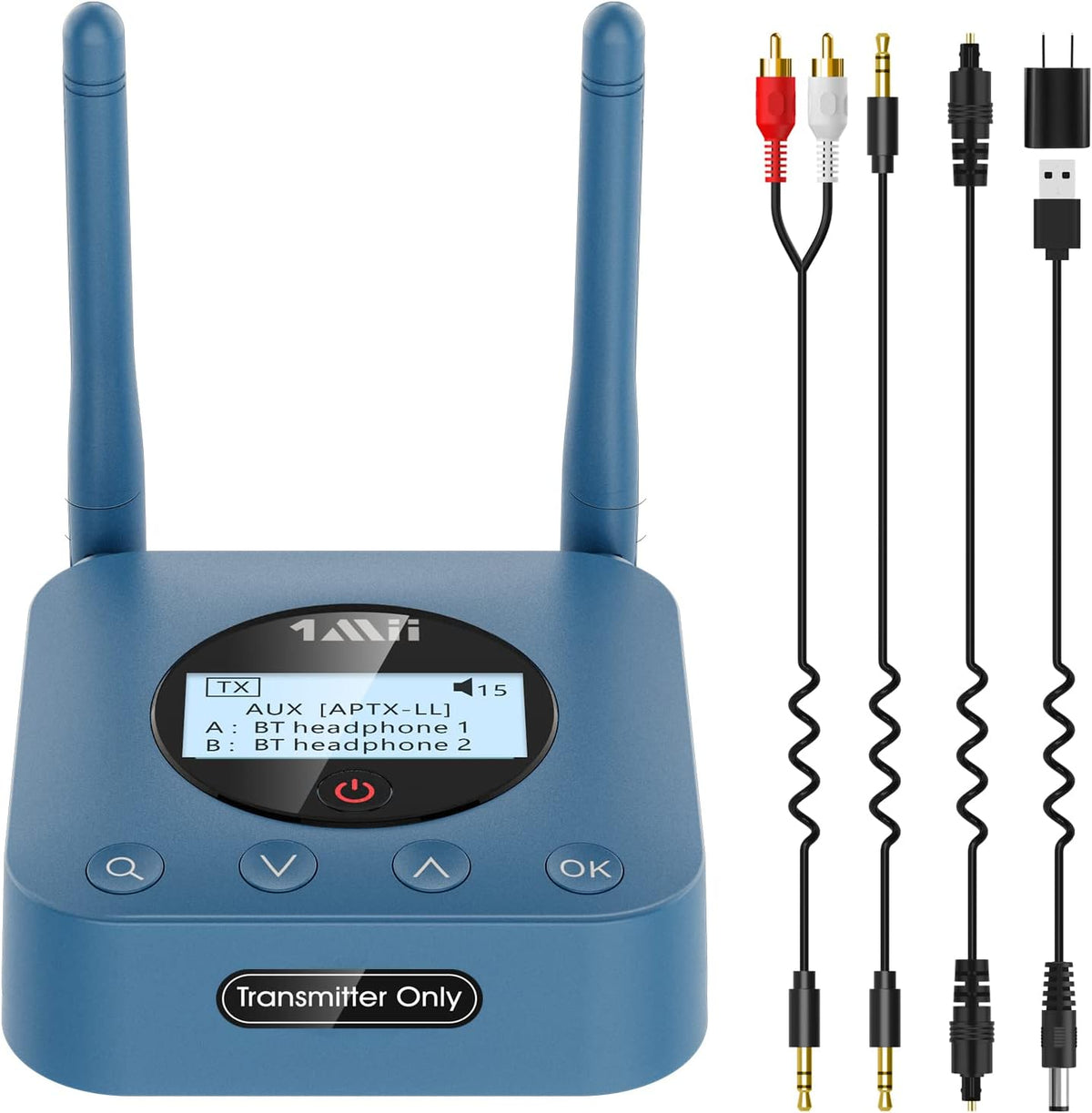 Bluetooth 5.0 Transmitter for TV, aptX Low Latency, Pack of 2 P721465