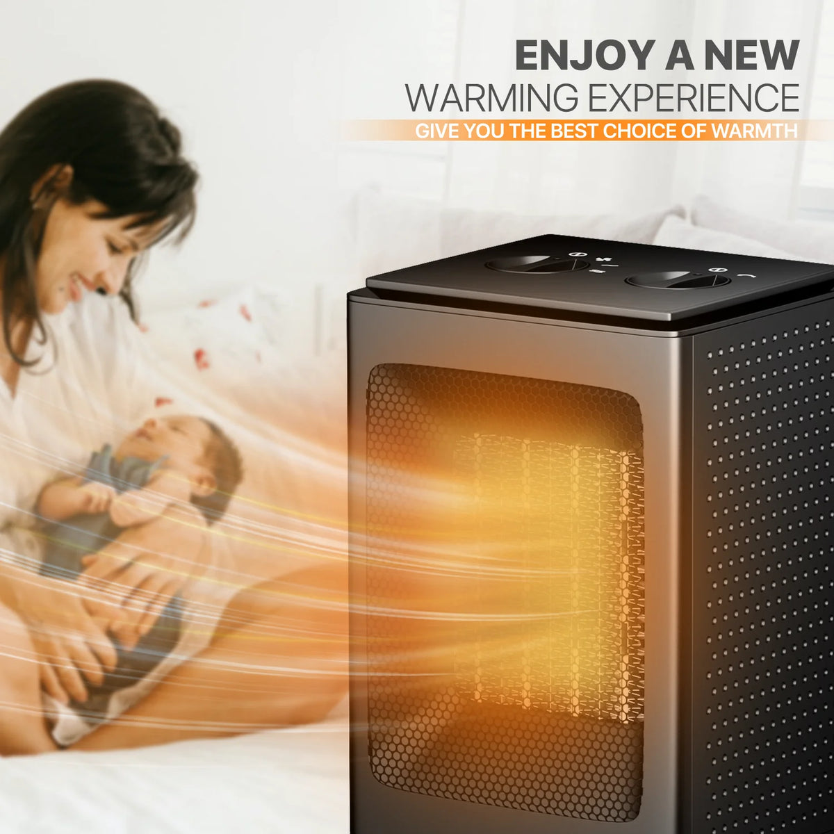 1500W PTC Portable Electric Space Heater Q3263