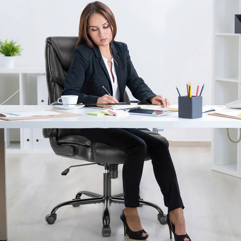 PU Leather High Back Ergonomic Office Chair M465