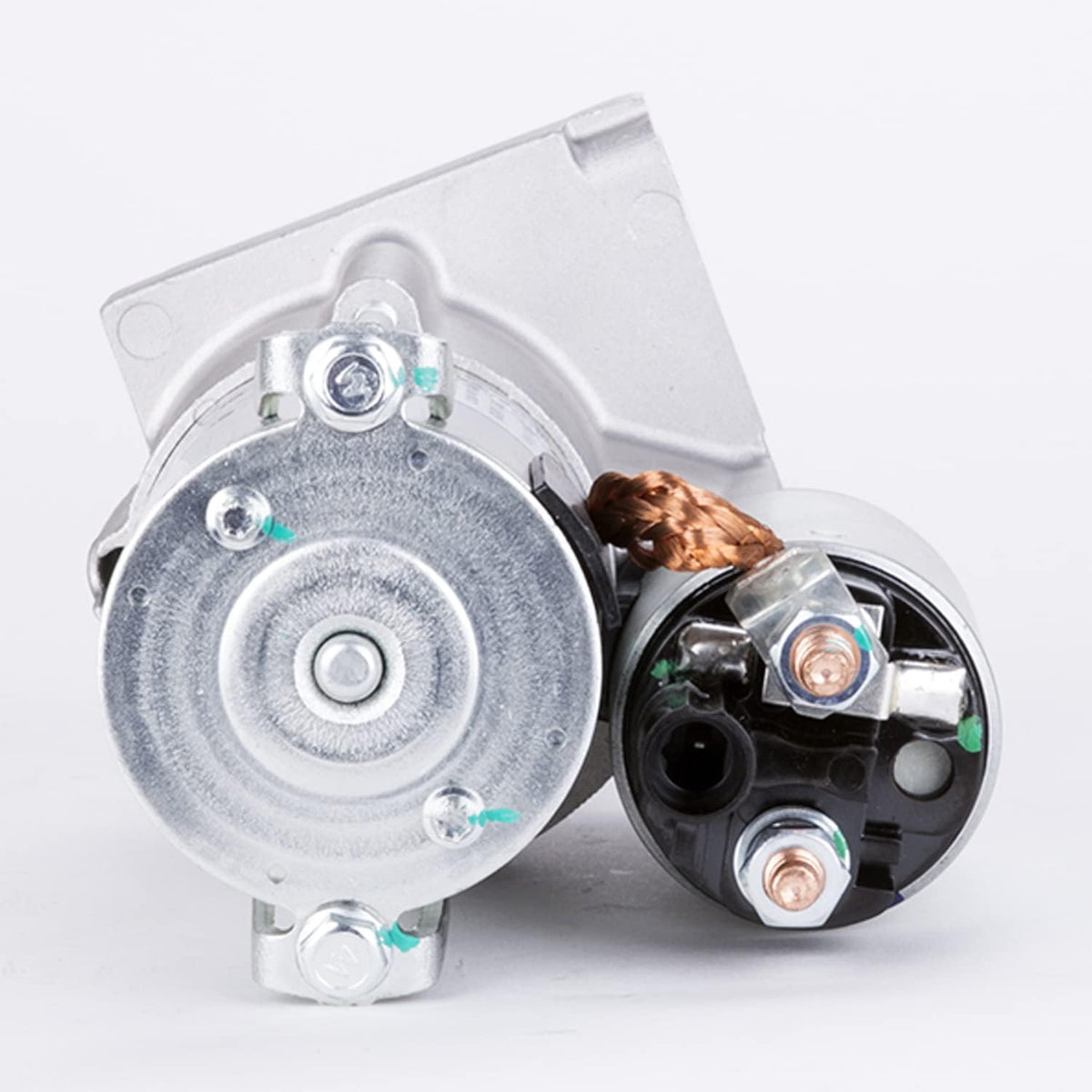 Starter Motor Compatible with 2006-2011 Chevrolet Impala, Black Pack of 2 Y5747