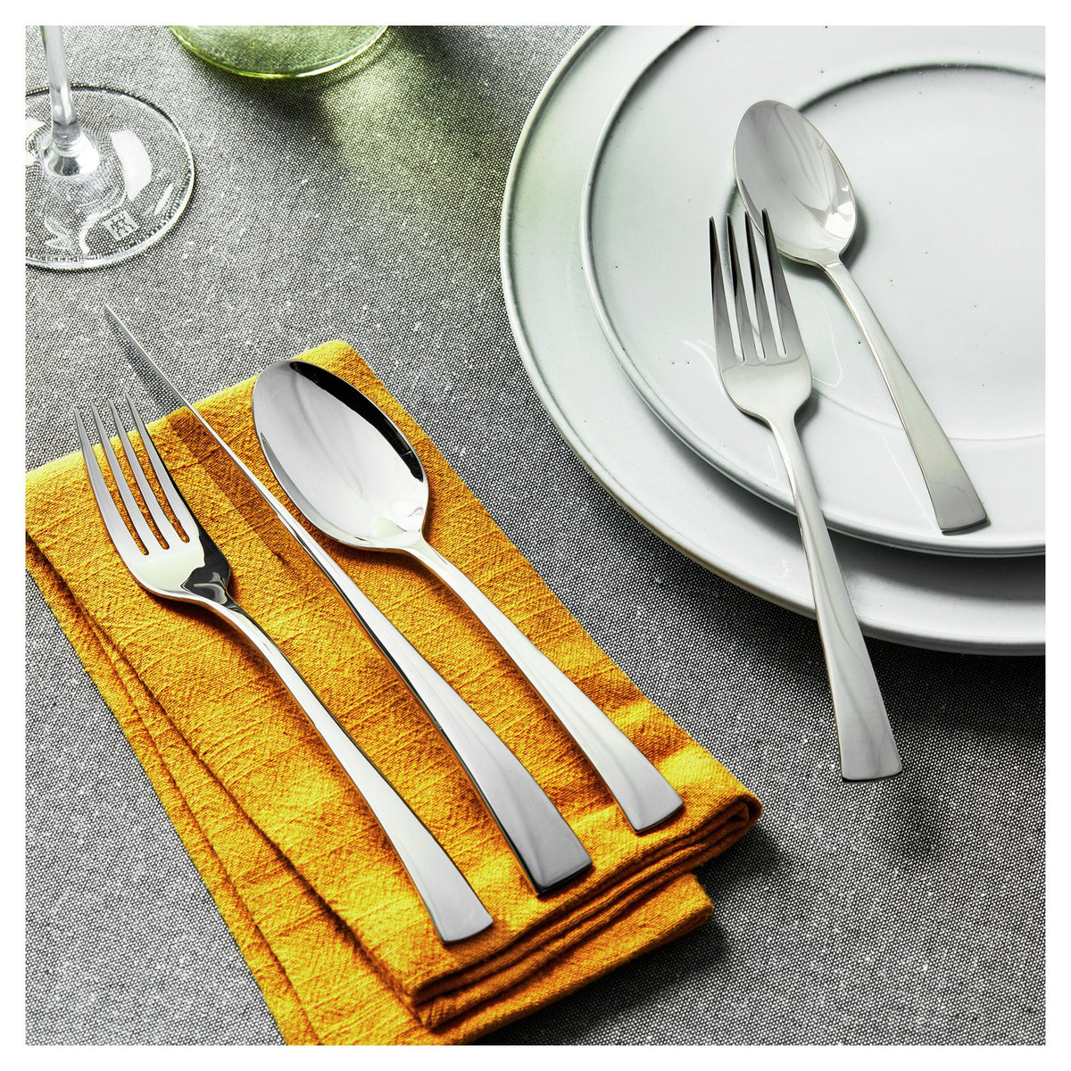 45pc Stainless Steel Flatware Set G485908