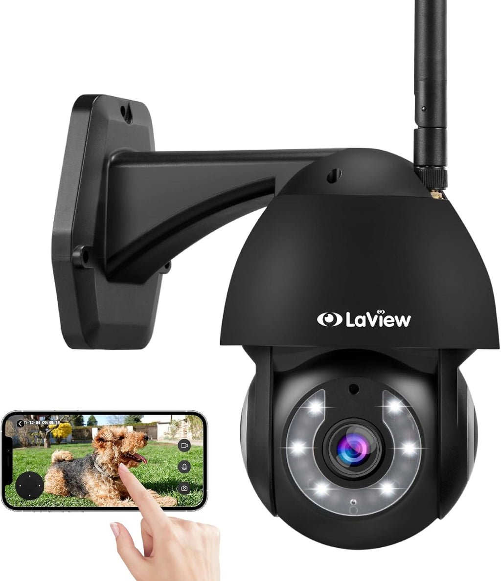 2K Security Camera Outdoor Wired Starlight Color Night Vision IP65 2-Way Audio H668466