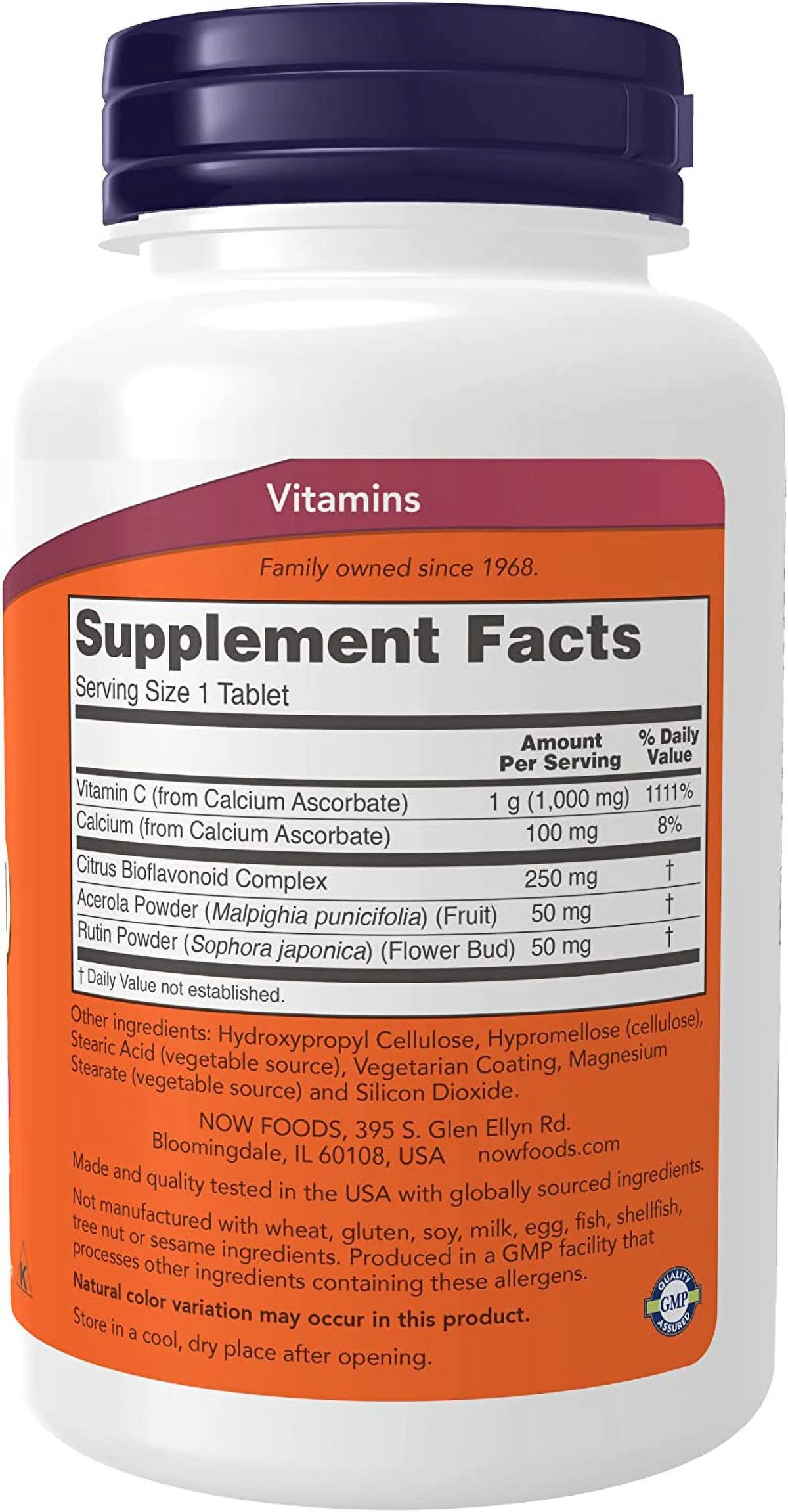 Vitamin C-1000 Complex with Bioflavonoids, 90 Tablets S572331